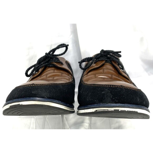 Gatsby Oxford Shoes Men’s Size 43 (US 10) Derby Orthopedic Comfort Brown Black main image 7